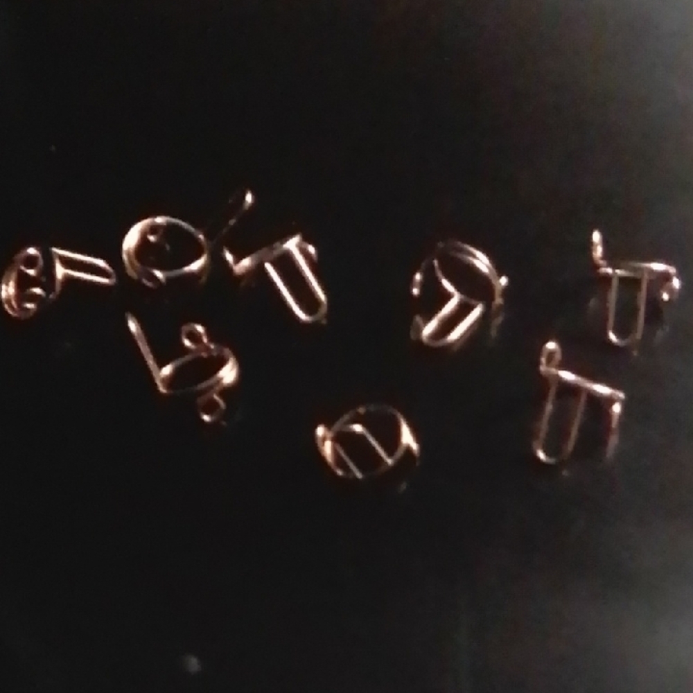 Gold Wudu Nail Rings